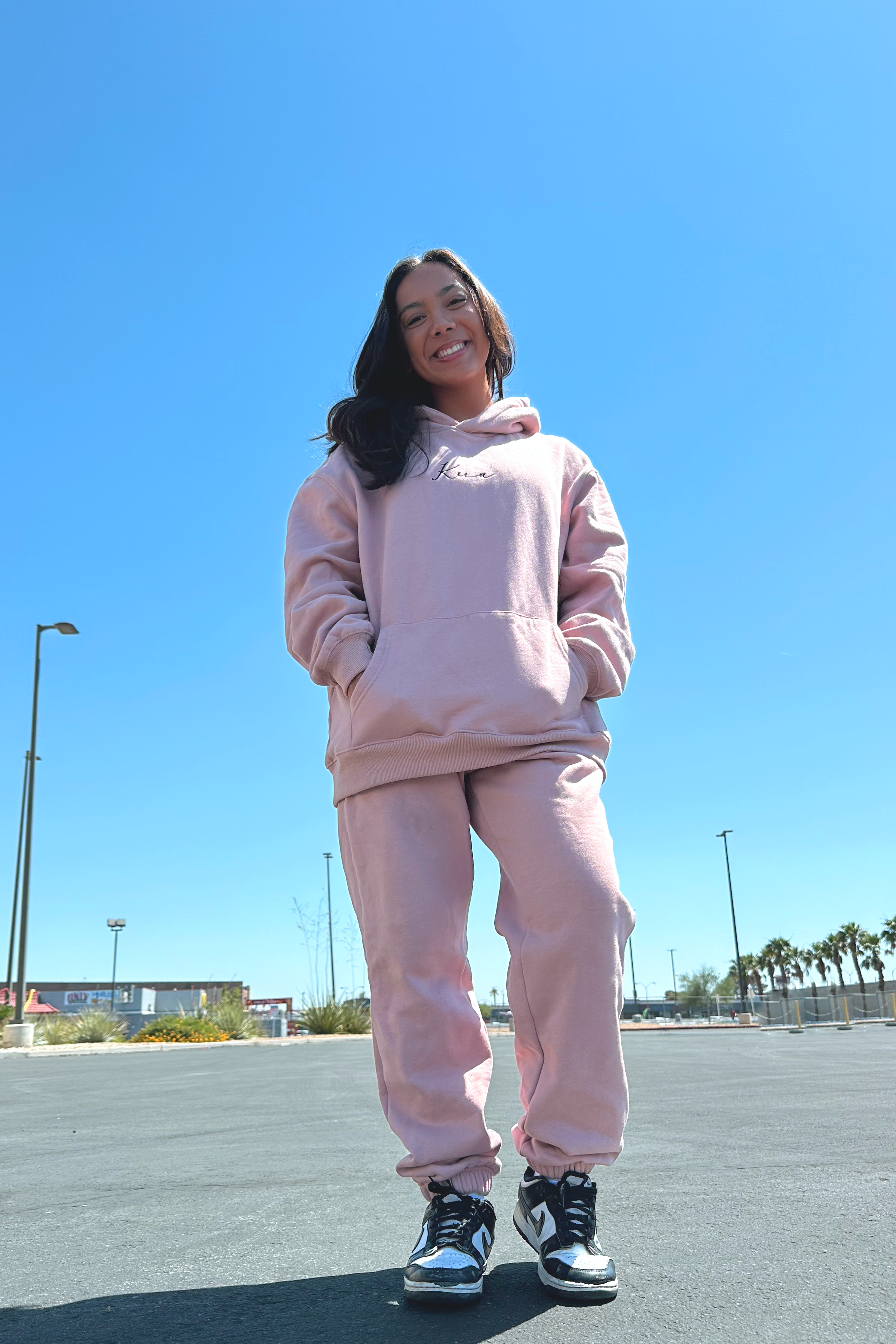 KUA BRAND -Lei Maker Sweatpant Dusty Rose Sweatpant - Sweatpant